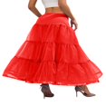 thumbnail image 4 of Jupons Longueur Cheville pour Femmes pour Robe de Mariée Vintage Long sous-Jupe Combinaisons, 4 of 5
