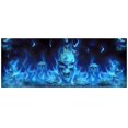 thumbnail image 1 of Rear Window Flaming Skull Cool Sticker Rear Window Personality Stickers For Truck Suv Jeep, 1 of 5