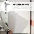thumbnail image 3 of REOFLYUP 2Pcs Freezer Hinge Zinc Alloy Precise Positioning Homeowners Kitchen Appliances, 3 of 8