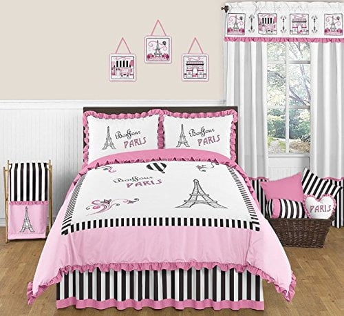 childrens black and white bedding