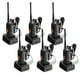 thumbnail image 1 of Walkie Talkies MaxTalker MT-8S de largo alcance, paquete de 6 con accesorios, 1 of 9