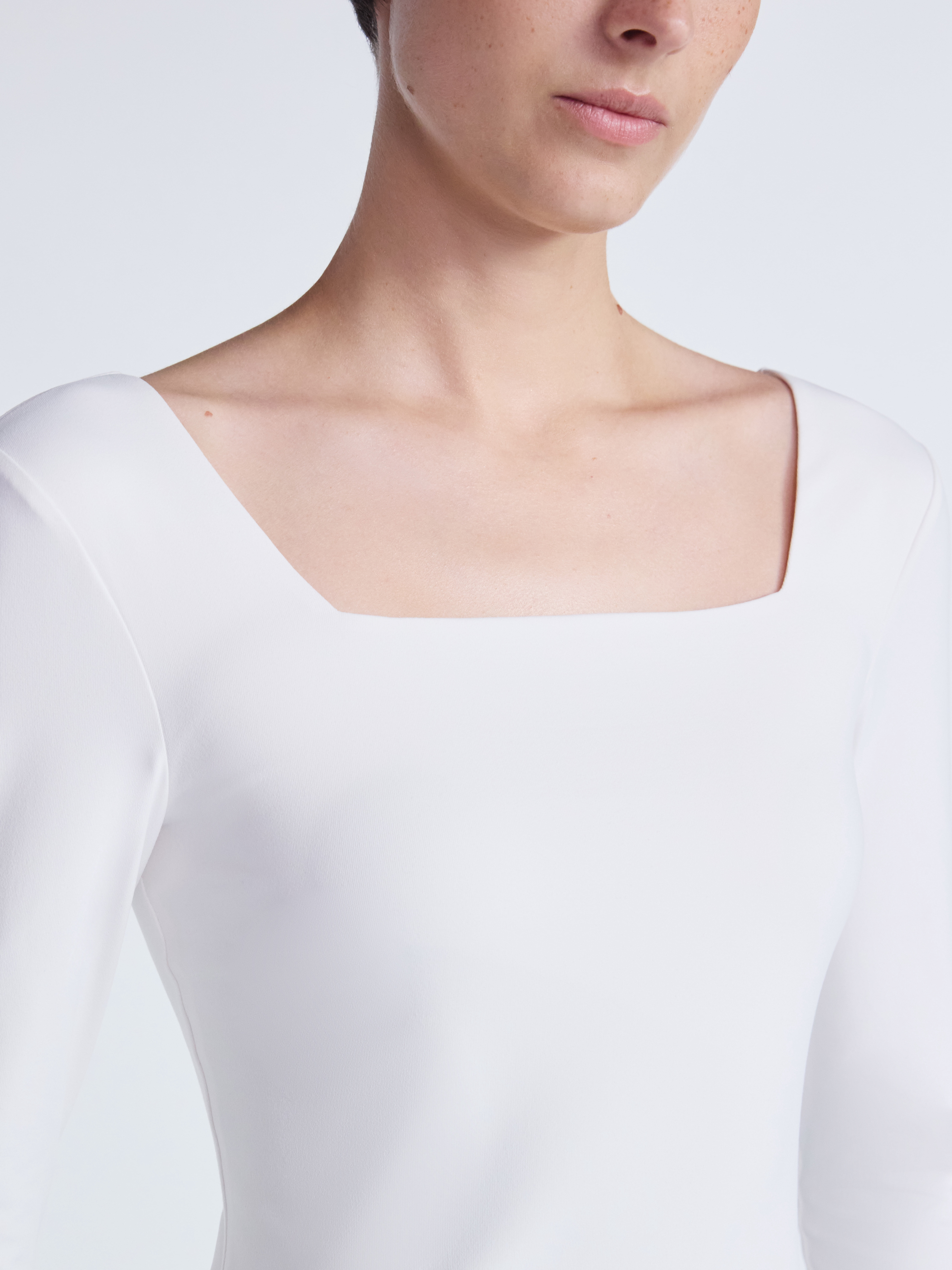 Scoop Women's Contour Top with Long Sleeves, Sizes XS-XXL