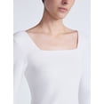 thumbnail image 4 of Scoop Women's Contour Top with Long Sleeves, Sizes XS-XXL, 4 of 5