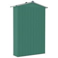 thumbnail image 5 of vidaXL Garden Shed Green Galvanized steel, plastic Standard Garden Shed, 5 of 6