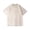 Beige, variant on Luvrsol Boys' T-Shirt Unisex Kids Solid Basic Breathable Cotton Plain Daily Layering Tops 110-150