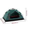 thumbnail image 6 of Waterproof 3-4 Person Pop Up Tent, Instant Setup, Windproof, Sun Protection Camping & Hiking Tent, 6 of 6