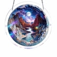 thumbnail image 2 of Acrylic Puzzle Suncatcher, Sun Catcher Puzzle 83 Pieces, Stained Glass Window Hanging Suncatcher, DIY Home Decor Gift for Women Men Mom (7.4 inch), 2 of 4