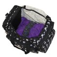 thumbnail image 5 of CalBags Animal Prints 19-inch Duffel Bag, Black White Paw, 5 of 6