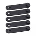 thumbnail image 1 of Bridas para cables,Bridas para cables Bridas para cables reutilizables negras Inicio,lazos organizadores de cables de silicona bridas para sujetacables,Correas de silicona para cables, 1 of 8