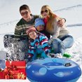 thumbnail image 4 of LJNYFDC Thickened Snow Sled Cold Resistant Inflatable Snow Tube Thickened Heavy Duty Vibrant Color Outdoor Winter Toys with Handle, 4 of 6