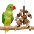 thumbnail image 3 of Juguetes para Morder Pájaros ANGGREK Madera Segura para Cuerdas nueces lufa Resistente A Mordeduras, 3 of 7