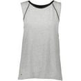 thumbnail image 3 of Holloway Sportswear 2XL Womens GUNNER SHIRT Athletic Heather/Black 229379, 3 of 4