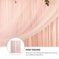 thumbnail image 3 of FUTUREORYY 2Ud Cortina Rosa De Organza Para Fiesta Boda Ambiente Acogedor Y, 3 of 8