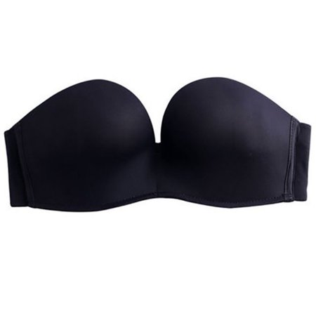 

Women s Push Up Bra Lace Ultimate Boost Backless Strapless Bra