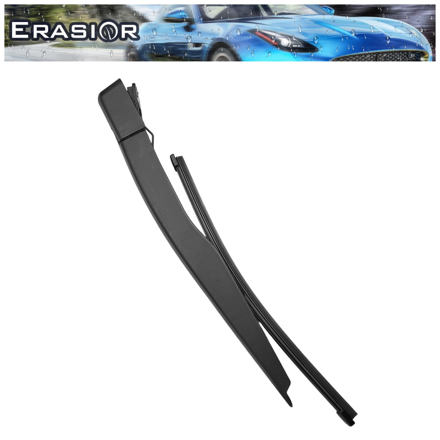 Erasior 26"+24"+11"+13.8" Premium Automotive Replacement Front and Rear Windshield Wiper Blades, Fit For Ford EcoSport 2021-2018, 4pcs for All Weather, Y22J7610S