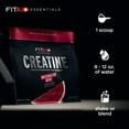 thumbnail image 3 of FITAID Essentials Creatine Powder Watermelon Rush, CreaPure Creatine Monohydrate, ATP Production for Weightlifting, Cycling, Zero Sugar, Smooth-Mixing, Easy on Stomach, Resealable, 60 Servings, 3 of 7