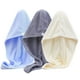 thumbnail image 1 of Paquete de 3 toallas de microfibra para el cabello, absorbentes, de secado rápido, suaves y sin frizz, 1 of 5