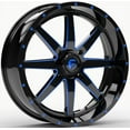 thumbnail image 2 of Fuel Maverick Blue 22" Wheels 40x9.5 BKT 171 Tires Sportsman RZR Ranger, 2 of 4