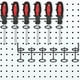thumbnail image 2 of 2 piezas de soporte para destornillador, tablero perforado, accesorio multiherramienta, accesorios, herramienta de anillo múltiple para, 2 of 4