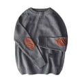 thumbnail image 4 of MIASHUI Tricot Automne Hiver pour Hommes Mode Tendance Vêtements Simples Style Décontracté Confortable Gris,TTTG, 4 of 4