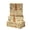 Baby Shower-Brown, variant on Race Car Reversible Wrapping Paper Roll - Gift Wrap with Black & White Checkered Flag on Reverse- Perfect for Holidays, Birthdays, Babay Shower and Christmas - 17.5 in x 33 ft (48 sq. ft)