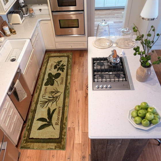 Mohawk Home Fine Herbs Kitchen Rug Mult Walmart Com