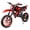 Black, variant on 49cc 2-Stroke Gas Dirt Bike for Kids 8+, Mini Gas Powered Dirt Bike with Front & Rear Suspension, Disc Brakes, Adjustable Speed Control, Kill Switch, Pull Start, 28 MPH, Red
