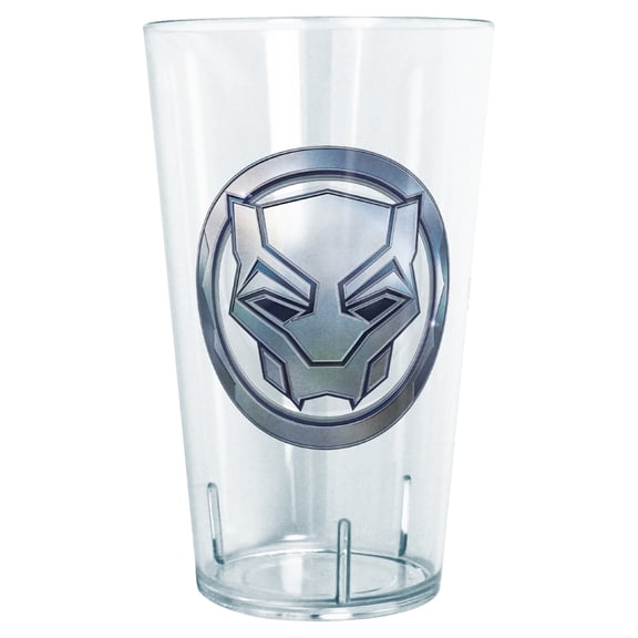 Black Panther: Wakanda Forever Vibranium Panther Logo Tritan Drinking Cup Clear 24 oz.
