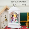 thumbnail image 2 of Christmas Led Light Up Lantern Xmas Santa Claus Table Lamp Ornament Decoration, 2 of 9