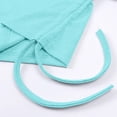 thumbnail image 4 of Tiijoy Girls Short Sleeve Crewneck T-Shirt Summer Casual Solid Side-Tie Tshirt, Sizes 2-13, 4 of 5