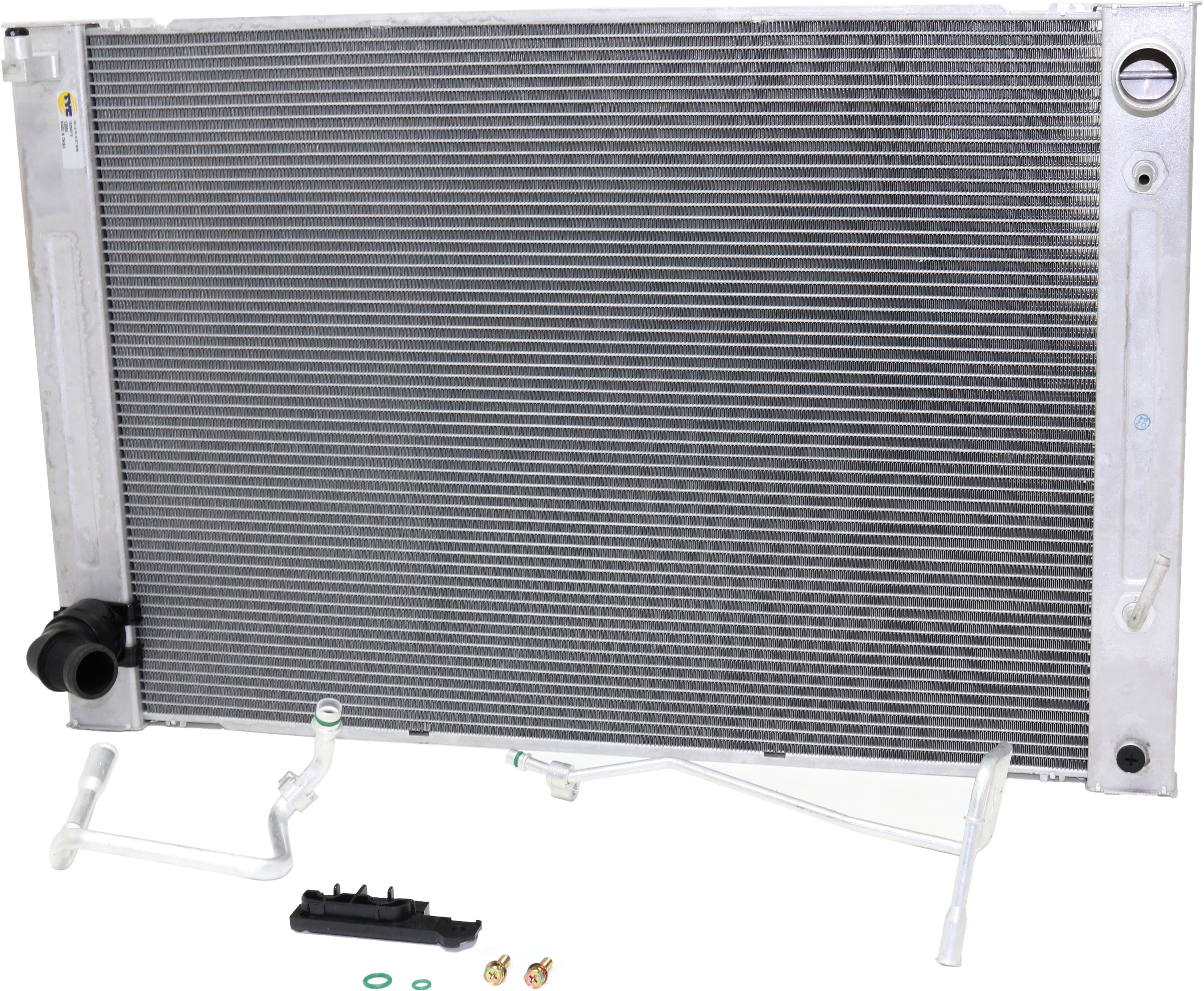 RADIATOR Compatible with INFINITI G37 2008-2013/370Z 2010-2017 /CONDENSER COMBO Automatic Transmission