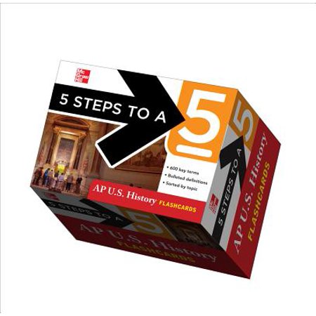 5 Steps to a 5: 5 Steps to a 5: AP U.S. History Flashcards (Best Flashcards For Step 1)