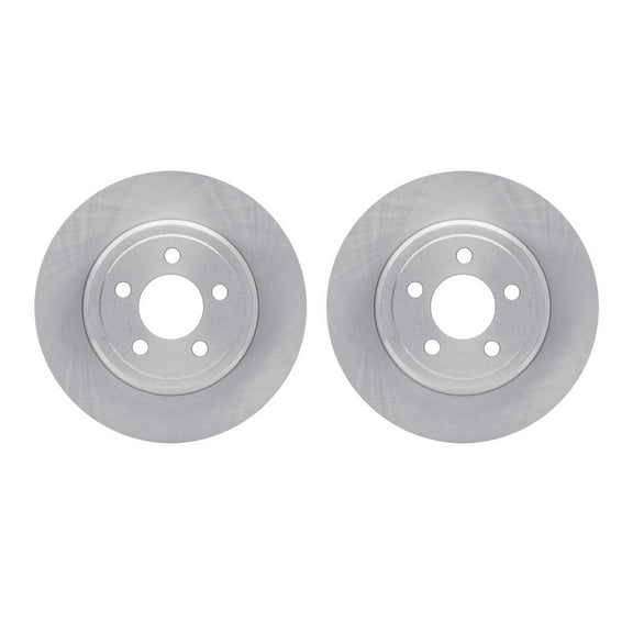 Dynamic Friction Company Rear Brake Rotors 6002-39018