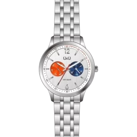 Reloj Q&Q A01A-500PY MEN´S-Acero
