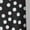 Black White Dot, variant on Women's Plus Size Stretch Knit Flounce Hem Maxi Dress