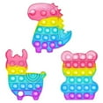 thumbnail image 1 of Fidget Toy - Rainbow - Pop it - Silicone - Anti-stress - For children and adults, 1 of 5