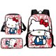 thumbnail image 1 of Mochila bonita Sanrios Hello Kitty para niños, bolso de hombro, estuche para lápices, mochilas escolares de gran capacidad para niños y niñas, el mejor regalo, 1 of 4