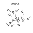 thumbnail image 3 of pitrice 100Pcs Small Eyepins Eyelets Screw Threaded Tiny Mini Eye Pin Hooks Silver 4*8mm, 3 of 6