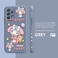 thumbnail image 3 of Case For Samsung Galaxy A91 A73 A72 A71 A53 A52 A51 A42 A33 AO3S 4G 5G Simple Liquid silicone Case Cartoon My Melody, 3 of 5