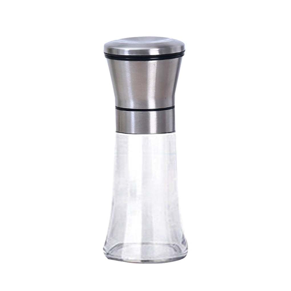 Stainless Steel ABS Salt Grinder Pepper Shaker with Adjustable Coarseness Pepper