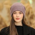 thumbnail image 3 of Wool Slouchy Knit Beanies Winter Hats for Women Soft Warm Slouch Skull Beanie Cap, 3 of 5