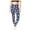 Blue, variant on Zhanying Womens Christmas Leggings Holiday Spirit Moisture-Wicking Womens Plus Size Skeleton Leggings Blue M