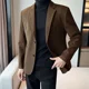 thumbnail image 3 of Nuevos trajes y blazers para hombre, conjunto informal de 2 piezas de corte entallado, ropa clásica para hombre, pantalones elegantes para ceremonia, 3 of 5