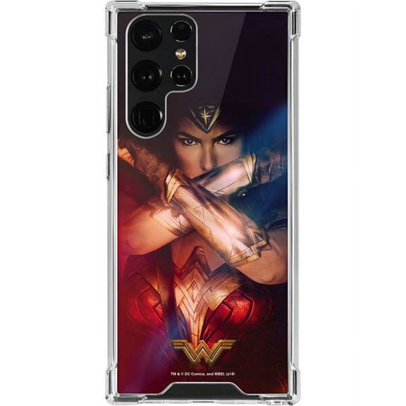 Skinit DC Comics Wonder Woman Amazon Princess Galaxy S22 Ultra Clear Case