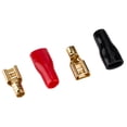thumbnail image 2 of Terminales desconectables hembra chapados en oro 12 AWG de 1/4 pulgada, 5 pares, 2 of 2