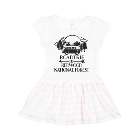 

Inktastic Road Trip To Redwood National Forest Gift Toddler Girl Dress