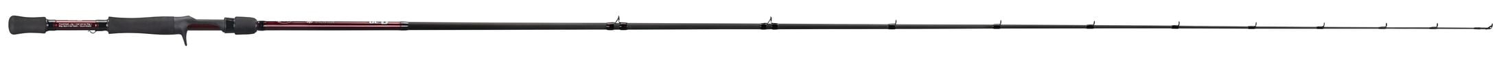 Lew's KVD Series Casting Fishing Rod, 7-Foot 6-Inch Heavy Power XF Football Jig/Carolina Rig/Big Spinnerbait/Swimbait, Red
