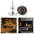 thumbnail image 3 of Stainless Steel Grill Thermometer Durable Practical Portable And Convenient Bimetal Oven Thermometer, 3 of 6