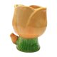 thumbnail image 4 of Irregular Gradiente Flor Pintado a mano taza de agua Portavelas Taza de cerámica Joyería de interior, 4 of 4