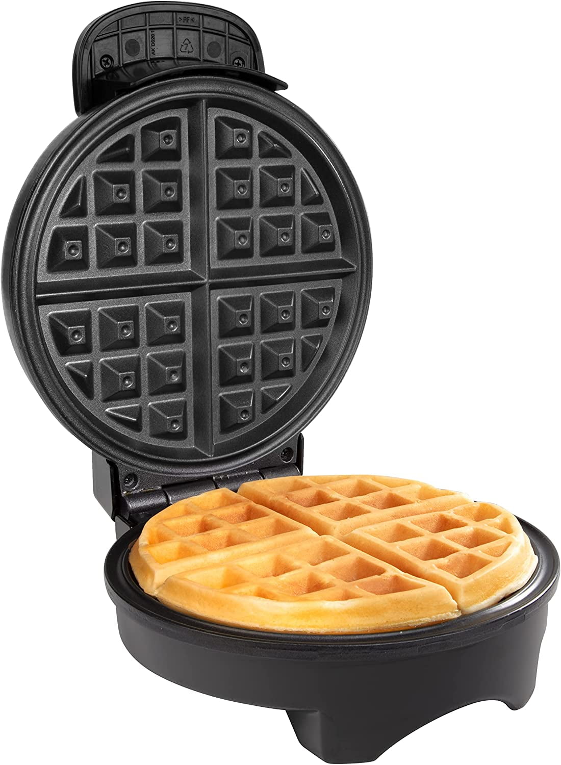 CucinaPro That BEEPING Waffle Maker- Personal 7" Belgian Waffler that BEEPS with Tone when Ready - Electric, Non Stick Griddle Iron w/Adjustable Browning Control- Make Breakfast Special